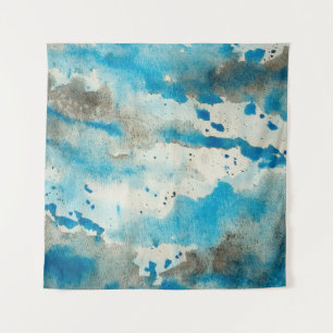 Watercolor background design tapestry