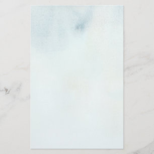 watercolor background in pastel blue and yellow stationery