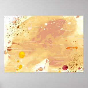 watercolor background poster