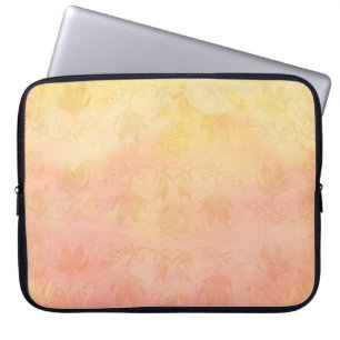 Watercolor background wallpaper laptop sleeve