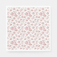 Watercolor Bakery Desserts Paper