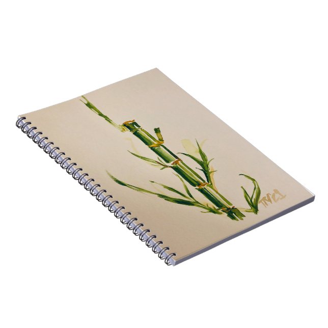 watercolor bamboo notebook (Right Side)