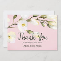 *~* Watercolor Beach Rose Buds Bridal Shower