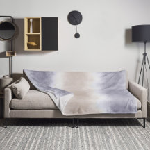 Watercolor Beach Waves Modern Ocean/Cool Grey Peri