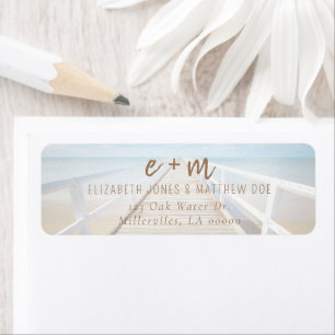 Watercolor Beach Wedding