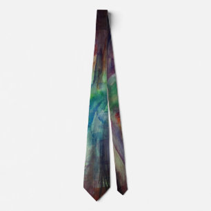 Watercolor Beauriful morning Tie
