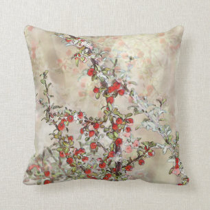 Watercolor Berries Pillow
