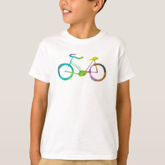 Watercolor Bicycle  T-Shirt