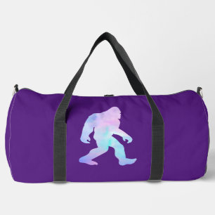 Watercolor Bigfoot Duffle Bag