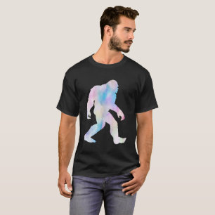 Watercolor Bigfoot  T-Shirt