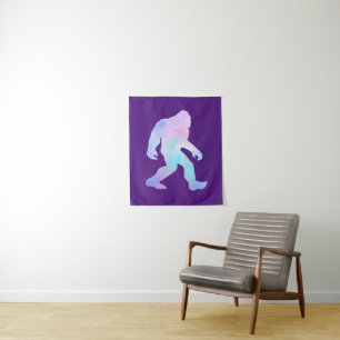 Watercolor Bigfoot       Tapestry