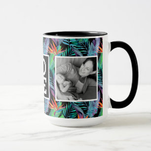 Watercolor Bird Of Paradise   LOVE with Photos Mug