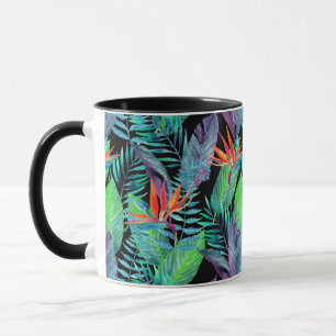 Watercolor Bird Of Paradise Mug