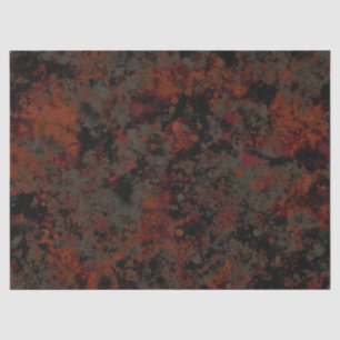 Watercolor Black Red Grey Paint Splash Abstract Tissue Paper