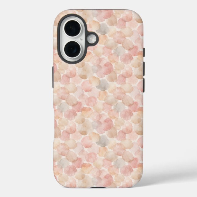 Watercolor Blob Pattern Case-Mate iPhone Case (Back)