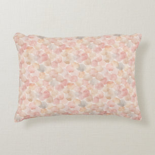 Watercolor Blob Pattern Decorative Cushion