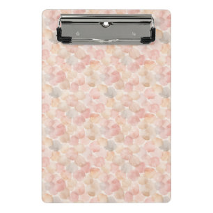 Watercolor Blob Pattern Mini Clipboard