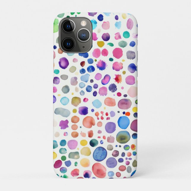 Watercolor blobs Case-Mate iPhone case (Back)
