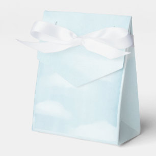 Watercolor Blue Clouds Gift Box