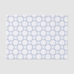 Watercolor Blue Designer Snowflake Tissue Paper