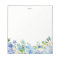 Watercolor Blue Hydrangeas Personalised Notepad