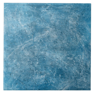 Watercolor blue ocean texture tile