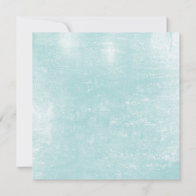 Watercolor blue princess fashion illustration (Back)