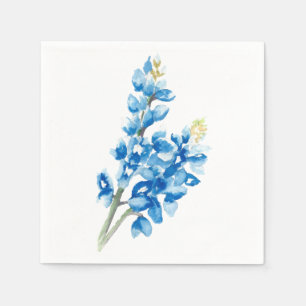 Watercolor Bluebonnet 4 Napkin