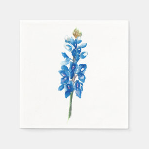 Watercolor Bluebonnet 5 Napkin