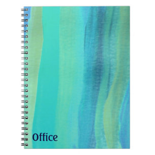 Watercolor Blues Notebook