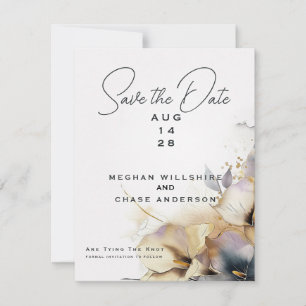 Watercolor Boho Calla Lily Floral  Invitation