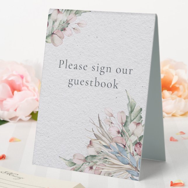 Watercolor Boho Floral and Botanical Wedding (In SItu (Wedding))