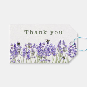 Watercolor Boho Lavender Gift Tags