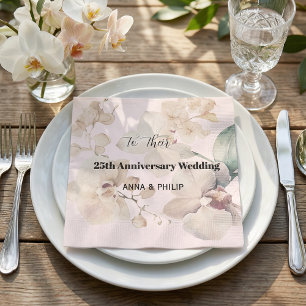   Watercolor  boho  succulent vintage floral Napkin
