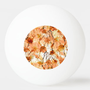 Watercolor Botanicals: Vintage Plant Pattern. Ping Pong Ball