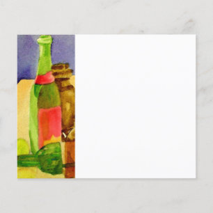 Watercolor Bottles