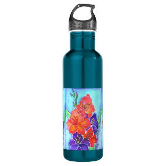 Watercolor Bouquet 710 Ml Water Bottle