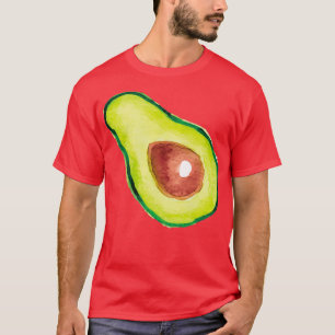Watercolor Breakfast Avocado T-Shirt