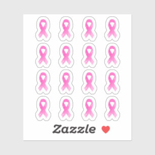 Watercolor Breast Cancer Awareness Pink Ribbon