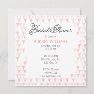 Watercolor Bridal Shower : Invitation