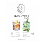 Watercolor | Bride & Groom Signature Drink