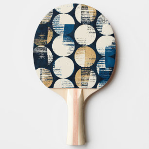 Watercolor Broken Dots, Dyed Effect. Ping Pong Paddle