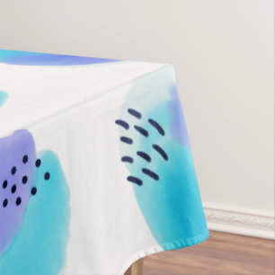 Watercolor Brushstrokes Tablecloth