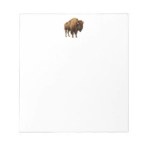 Watercolor Buffalo Notepad