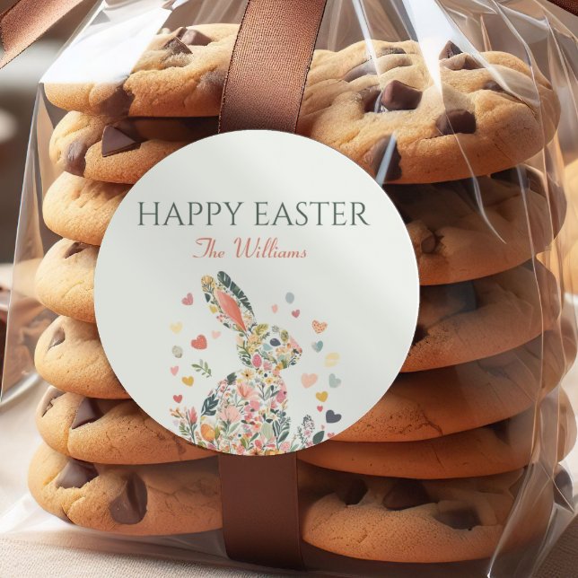 Watercolor Bunny Easter Sticker (Creator Uploaded)