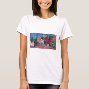 Watercolor bunny rabbits T-Shirt