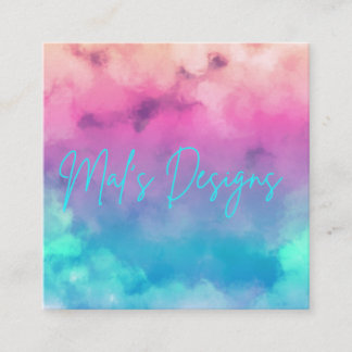 Watercolor Business Card