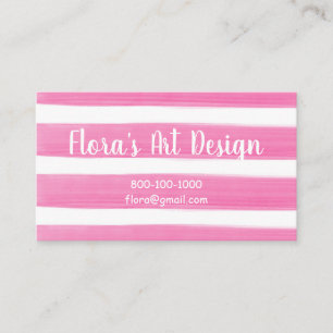 WATERCOLOR Business card