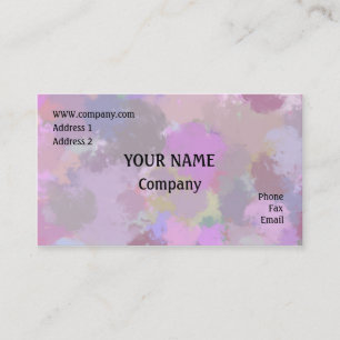 Watercolor Business Card