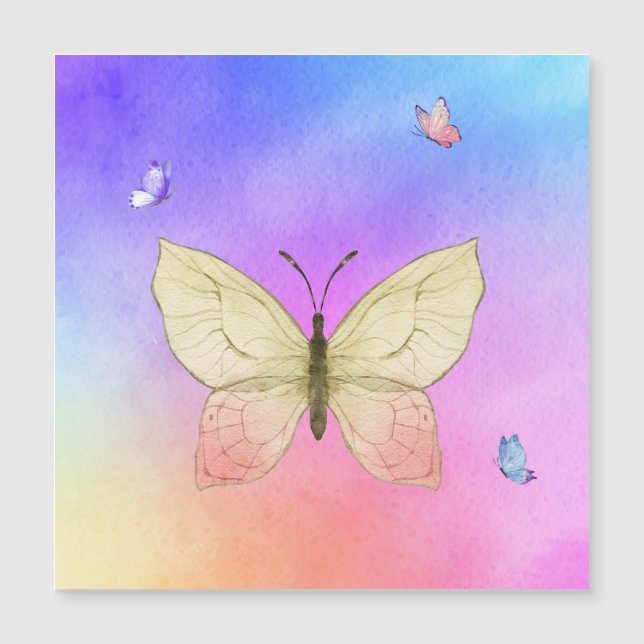 Watercolor Butterfly (Front)